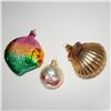 Image 1 : 3pc Christopher Radko Ornaments