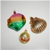 Image 2 : 3pc Christopher Radko Ornaments