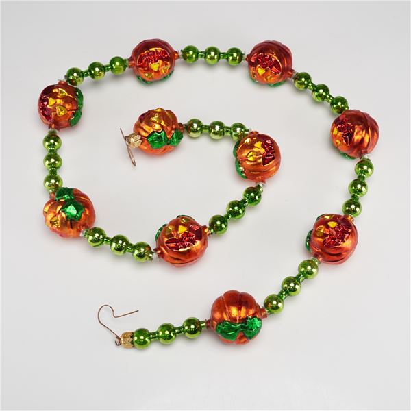 Christopher Radko Halloween Garland, Pumpkins