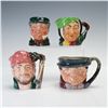 Image 1 : 4pc Royal Doulton Small Character Jugs