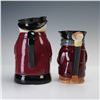 Image 3 : 2pc Royal Doulton Large Toby Jugs, The Huntsman and Jolly Toby