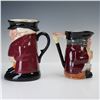 Image 4 : 2pc Royal Doulton Large Toby Jugs, The Huntsman and Jolly Toby