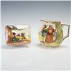 Image 1 : 2pc Royal Doulton Seriesware Under the Greenwood Tree Pitcher & Lidded Box
