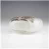 Image 3 : Reverse Painted Glass Snuff Bottle, Cat and Floral Scene