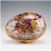 Image 3 : C D Limoges Porcelain Floral Egg Box