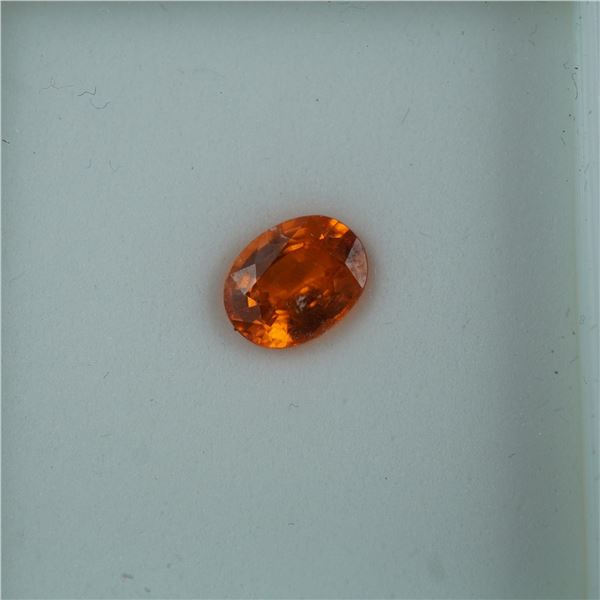 1.60 CT Spessartite Garnet Oval Cut Gemstone