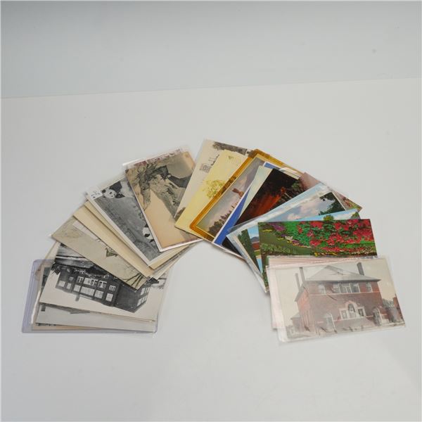 50pc Assorted United States Landscape and Buildings Postcards