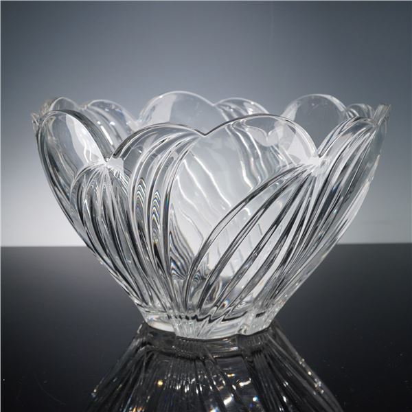 Lenox Arctic Bloom Crystal Serving Bowl