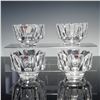Image 1 : 4pc Orrefors Crystal Bowls, Corona