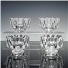 Image 2 : 4pc Orrefors Crystal Bowls, Corona