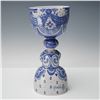 Image 2 : Bjorn Wiinblad Ceramic Blue and White Figural Vase