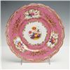 Image 1 : Spode Bone China Pink and Gilt Floral Cabinet Plate
