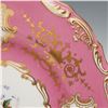 Image 2 : Spode Bone China Pink and Gilt Floral Cabinet Plate