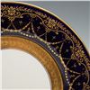 Image 2 : Royal Doulton Porcelain Blue and Gold Cabinet Plate