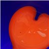 Image 2 : Hut Princ Art Glass Heart Plate