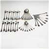 Image 1 : 40pc Rosenthal Silverplate Flatware Service for Eight, Lotus