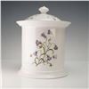 Image 1 : Spode Fine Bone China Lidded Cookie Jar, Campanula