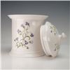 Image 2 : Spode Fine Bone China Lidded Cookie Jar, Campanula
