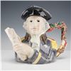 Image 1 : Fitz and Floyd Figures From History Teapot, George Washington