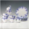 Image 1 : 16pc Royal Albert Bone China Tea Service for 8, Dainty Blue