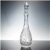 Image 1 : Cut Glass Floral Decanter with Stopper