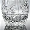 Image 2 : Cut Glass Floral Decanter with Stopper