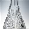 Image 3 : Cut Glass Floral Decanter with Stopper