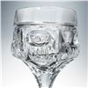 Image 4 : 6pc Cut Crystal Wine Glasses