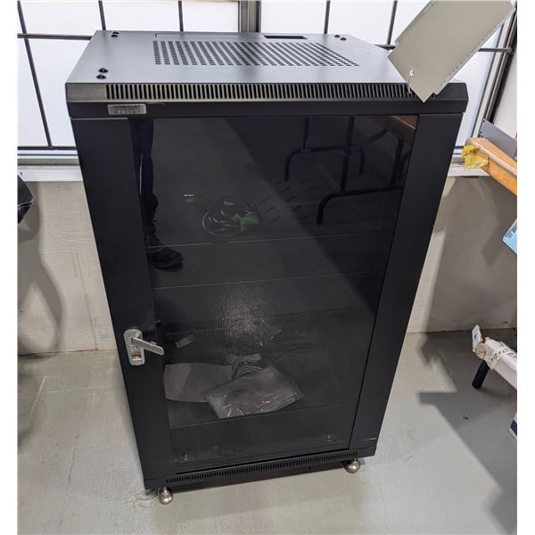 CABINET RACKMOUNT MOBILE 24"x24"x40"