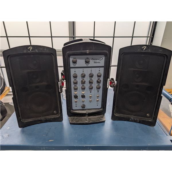 PA SYSTEM FENDER PASSPORT 150 PRO