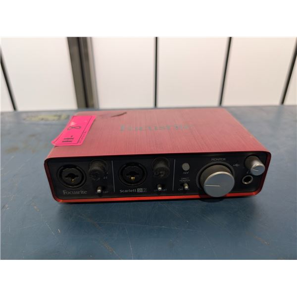 INTERFACE AUDIO FOCUSRITE SCARLETT 2i2
