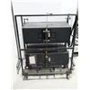 Image 2 : LOT: 2 HAUT-PARLEURS 500W (RTSYS) DANS UNE CAGE MOBILE 35"x17"x46"