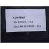 Image 5 : LOT: 10 x PASSES FILS (4ch 36") 20 x LINK DE PASSE FILS ROADCASE 38"x33"x27"