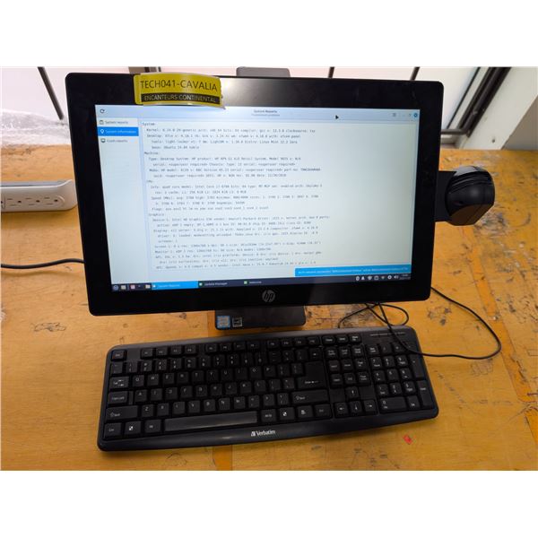 POS/AIO HP 13"-TOUCH i7-6700 SCANNEUR A BARCODE INTEGRÉ