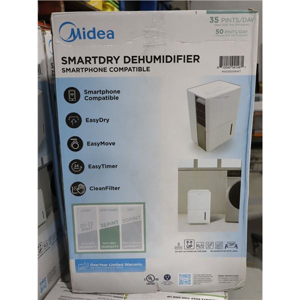 MIDEA SMART DEHUMIDIFIER MAD35S1WWT