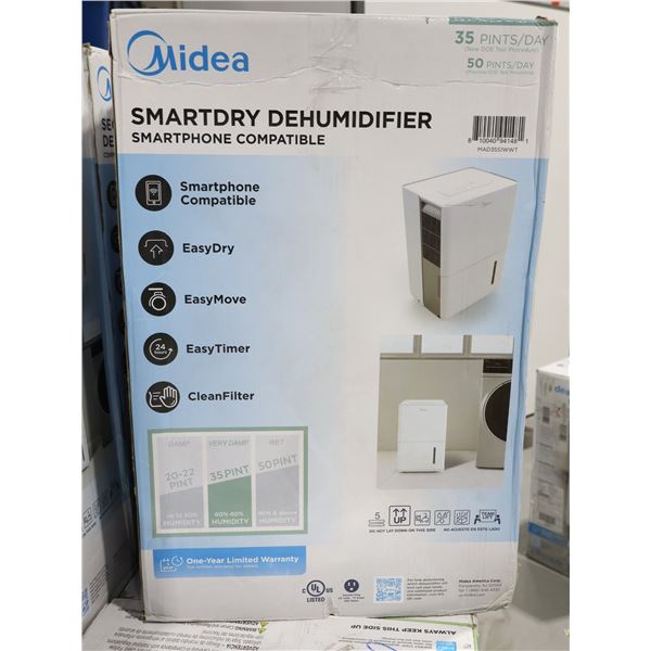 MIDEA SMART DEHUMIDIFIER MAD35S1WWT