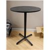 Image 1 : TABLE HAUTE RONDE 27"d.x39"