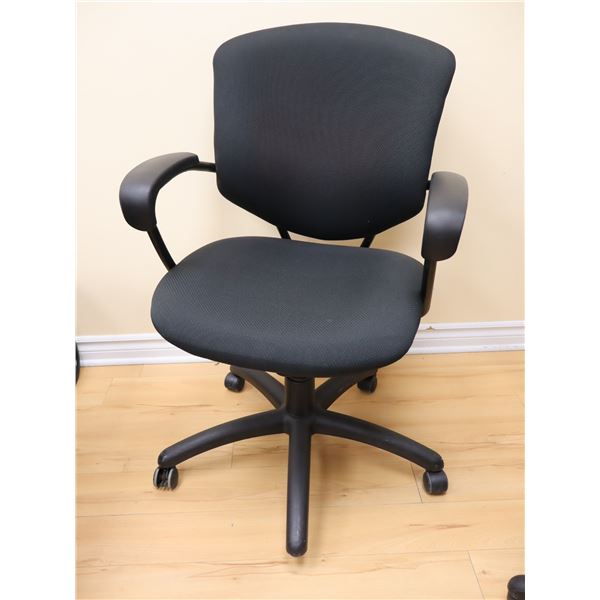 CHAISE DE BUREAU FINI TISSU