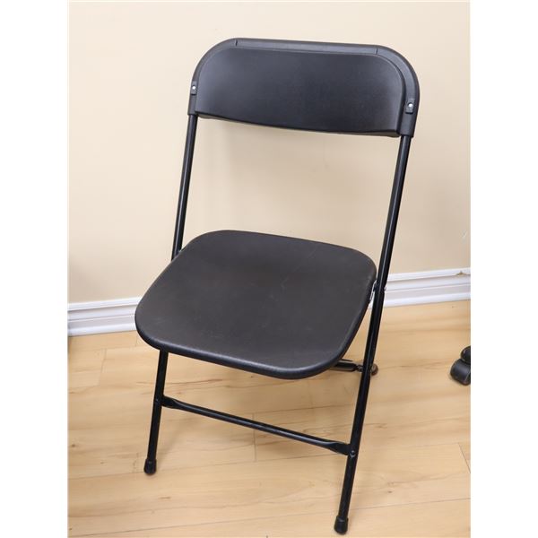 CHAISE PLIANT MÉTAL/PLASTIQUE