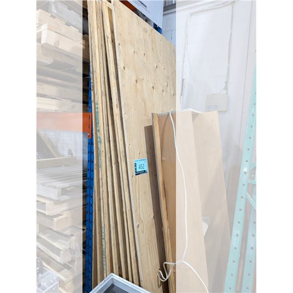 PLANCHE DE CONTREPLAQUÉ 92"x36"