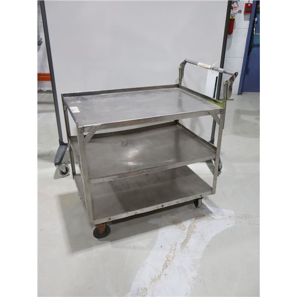 CHARIOT EN INOX 20"x31"x27"