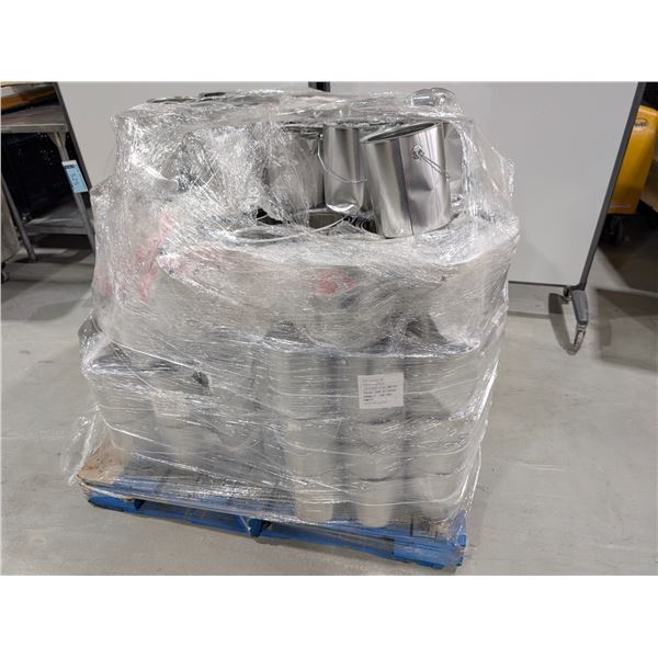 LOT DE 50  POTS DE PEINTURE (VIDE) TEL-QUEL