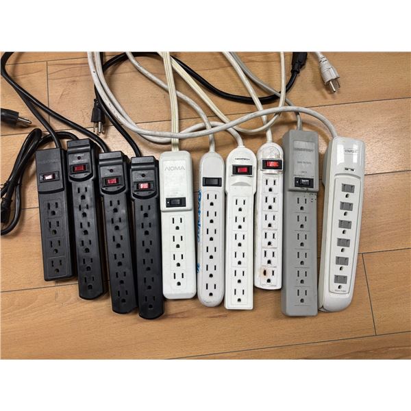 LOT DE 10 BARRES D'ALIMENTATION ASST