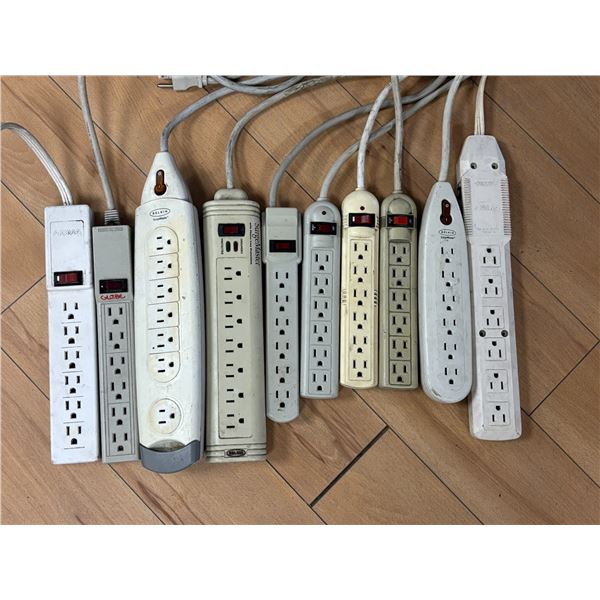 LOT DE 10 BARRES D'ALIMENTATION ASST