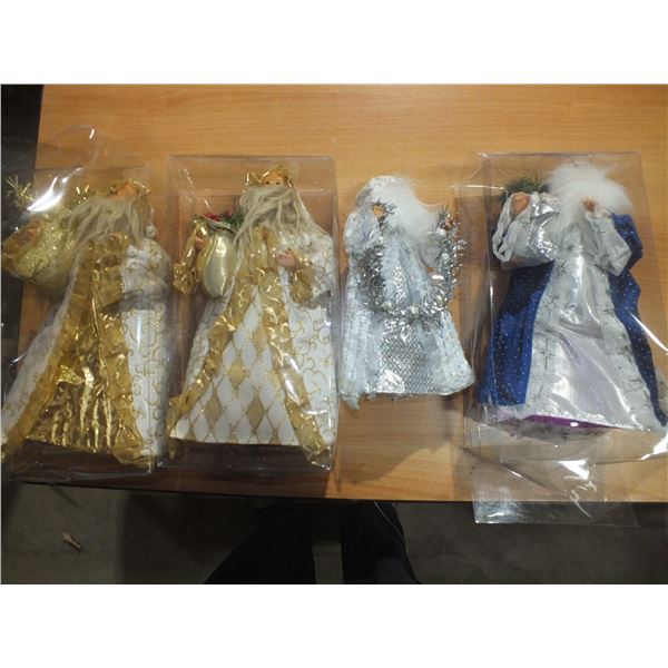 4 Christmas Figures