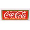 Image 1 : Coca-Cola "Sold Here Ice Cold" Porcelain Sign