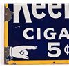 Image 4 : Tom Keene Cigars Porcelain Sign