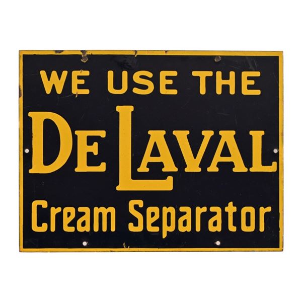 De Laval Cream Separator Porcelain Sign