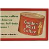 Image 3 : Golden West Coffee Framed Paper Advertisement
