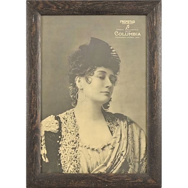 Columbia Phonograph Co. "Fremstad" Advertisement